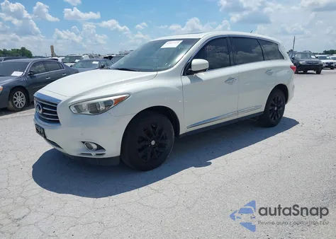 2013 Infiniti Jx35 z USA, uszkodzony, nr VIN 5N1AL0MM5DC325574